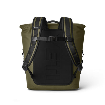 YETI Hopper M12 Backpack Soft Sided Cooler with MagShield Access, Olive