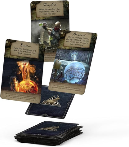 The Witcher Old World Deluxe Edition Board Game - Fantasy &amp Adventure Strategy Game for Adults Ages 14+ 1-5 Players 90-150 Min Playtime Made by Go On Board