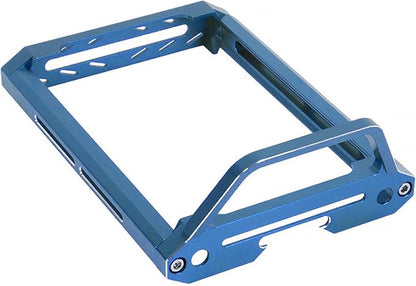 Aluminum Alloy RC Remote Radio Controller Bracket Holder Transmitter Protector Frame for Flysky Noble NB4 Pro NB4 Lite NB4 Protect Support (Blue)