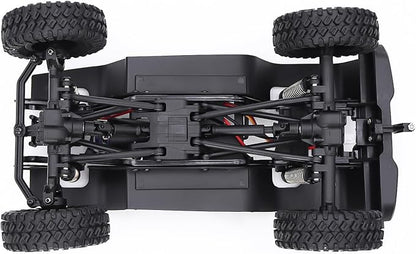 for TRX4M 155mm 6.10in Wheelbase Assembled Frame Chassis Front Rear Axles Gearbox for 1/18 AX-8560 Rc Crawler TRX4-M Bronco Defender