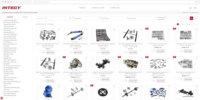 Billet Machined Steering Bellcrank Set for Axial 1/8 Yeti XL Rock Racer Buggy