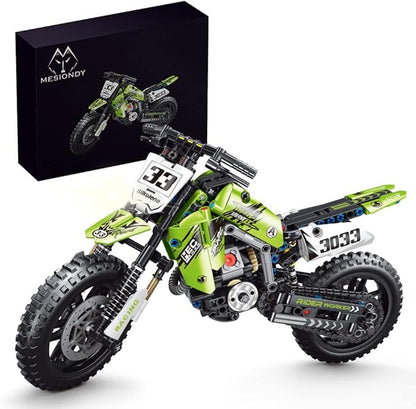 Mesiondy Motorcycle Toy Building Blocks KitStem Bricks SetsToys for Boys &amp AdultsBuild A Model Motorcycle (476 Pieces)………