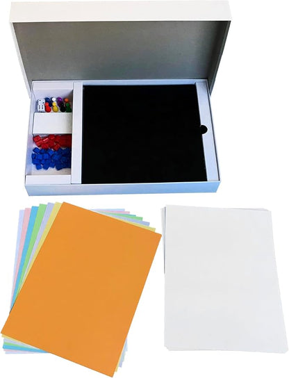 Create Your Own Opoly Board Game – Blank Game Board with Board Game Accessories Blank Cards Property Cards – Ideal for DIY Family Games Creative Projects