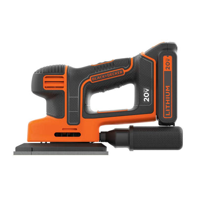 BLACK+DECKER 20V MAX* Sheet Sander (BDCMS20C)