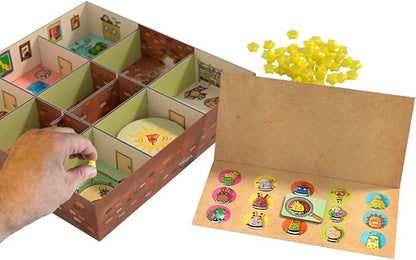 HABA Inspector Mouse: The Great Escape - Detective Board Games for Family Night Cooperative Memory Games for Ages 5+ Includes 3D Playing Board with Fun Sounds