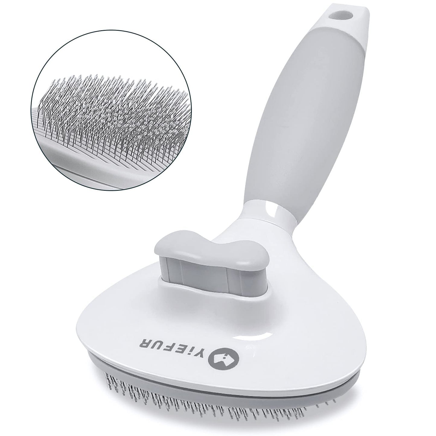 Cat Hair Brush,Cat Brush for Shedding,Soft Silicone Self Cleaning Brushes for Short and Long Haired Cats for Grooming and Shedding