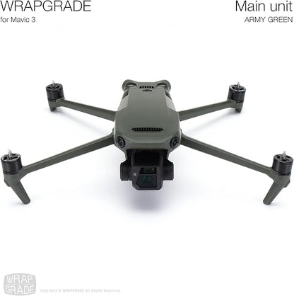 WRAPGRADE Full Skin Stickers for DJI Mavic 3 / Mavic 3 Classic (Army Green)