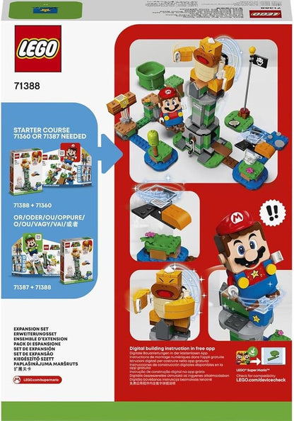 LEGO Super Mario Boss Sumo Bro Topple Tower Expansion Set 71388 Building Kit Collectible Toy for Kids New 2021 (231 Pieces)
