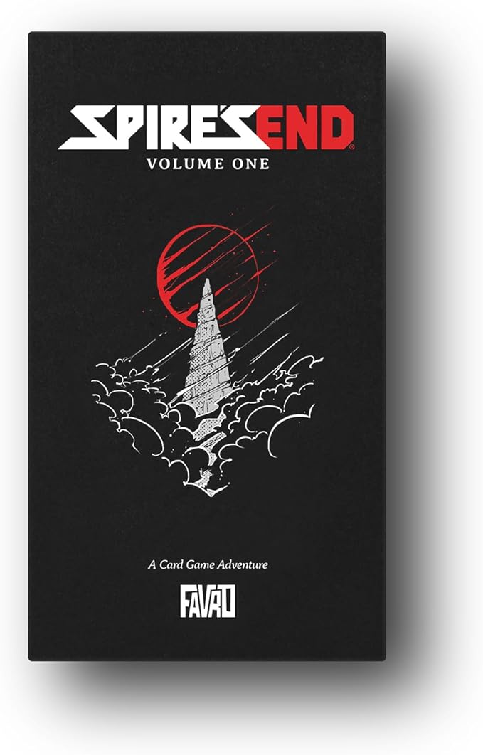 Spire's End: Volume 1 Card Game Add to Your Choose-Your-Path Horror Adventure and Strategy Board Games Immersive Solo or Cooperative Play for Ages 16 and Over 1-2 Players 60-90 Minute Playtime