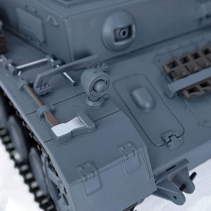 Heng Long US in Stock RC Tank 2.4G 1/16 7.0 Plastic German Panzer Iv F2 RTR Tank Model 3859 Infrared Combat 340 Rotating Turret Smoking Generator BB Pellets BB Shooting Airsoft