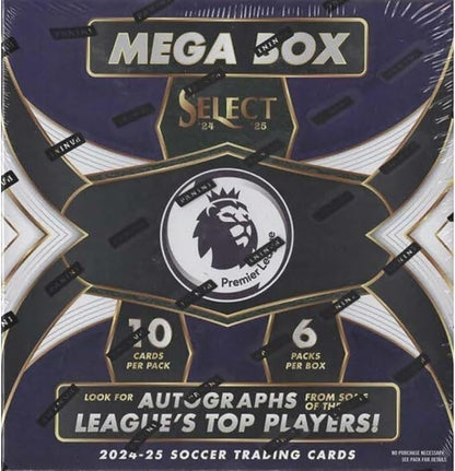 2024-25 Select Premier League Soccer EPL Mega Box with 60 Trading Cards + 6 Toploaders Magnet!