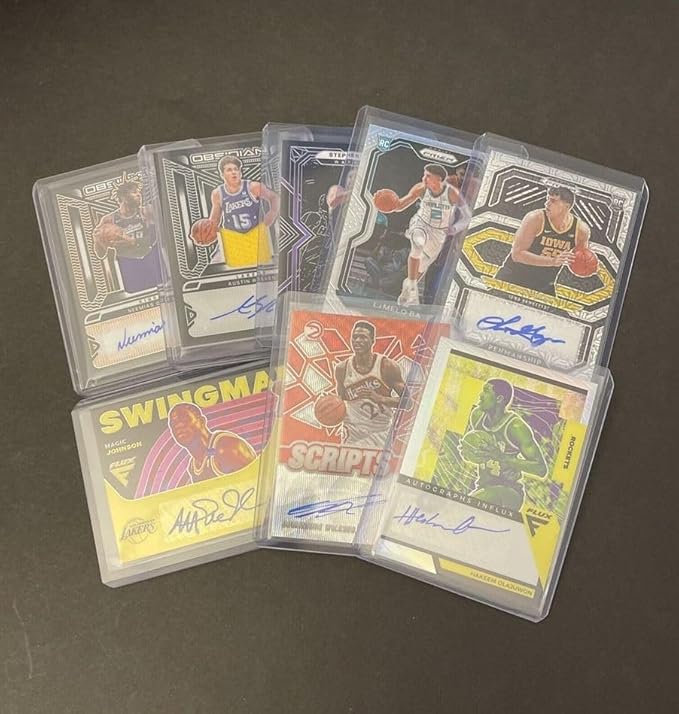 Basketball Cards Hot Pack - 30 Cards - 15 Rookies - Guaranteed 1 Auto Mem RPA Numbered or Graded Card