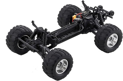 FMS 1/10 Ford F-100 RC Monster Truck RC Crawler RTR 2WD Off-Road Truck with Wheelie Bar High-Torque Motor Hobby Grade Remote Control Car for Adults Black