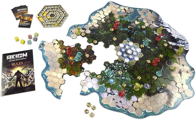 Reign — The Final Battle Royale — Who Will be Left Standing? — Family Strategy Game — Ages 8+