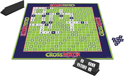 MindWare CrossMath - Engaging 2-4 Player Math Games for Kids Multiplication Game - Includes Additional Activities and Guidebook