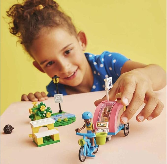 LEGO Friends 41738 Dog Rescue Bike Toy Blocks Present Rescue Animal Girls Ages 6 and Up