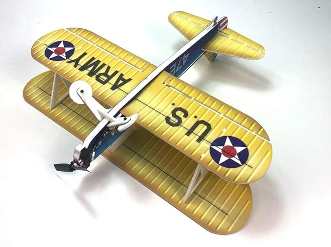 4CH Micro 450mm RC Foamy Indoor Outdoor Biplane Stearman PT-17 Kaydet (E2505-154E)