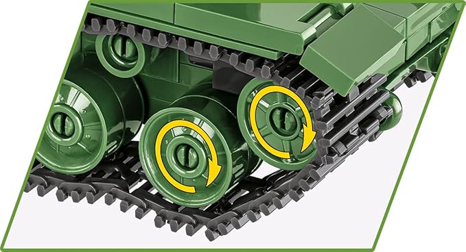 COBI Historical Collection WWII KV-2 Heavy Tank Building Set 510 Pieces