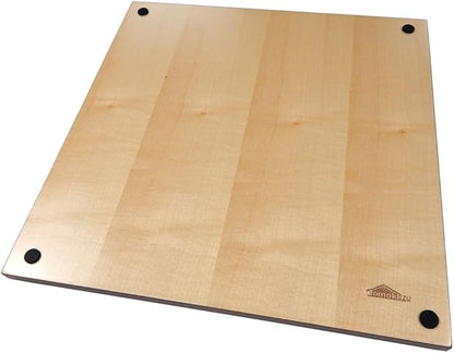 Erebus Chess Board with Inlaid Mahogany Wood Medium 13 x 13 Inch Board Only