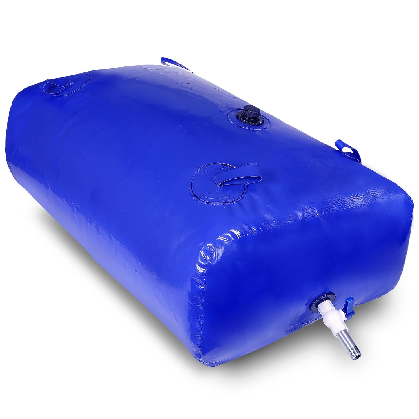 1400 L/370 gal Water Bladder Storage Containers, Foldable Portable Water Tank Large Capacity Soft Water Bag, Drought Resistance, Fire Prevention, Emergency Water