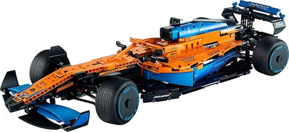 LEGO 42141 Technic McLaren Formula 1 2022 Replica Race Car Model Building Kit F1 Motor Sport Set Birthday Gift Idea for Adults Men Women Him Her Husband Collectible Home Decor