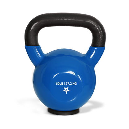 Yes4All Kettlebells Rubber Base, Kettlebell Set for Women, Strength Training Kettlebells Weights (10-65 lbs)