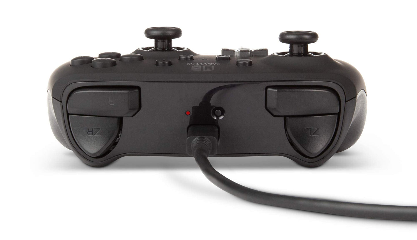 PowerA Enhanced Wireless Controller for Nintendo Switch / Switch 2 / Switch Lite / OLED Model - Black - Gamepad, game controller, Officially Licensed