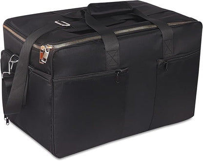 Board Game Bag(Black) Reinforced Padded Board Game Backpack with Shoulder Straps &amp Carrying Handle &amp Extra Pockets Game Organizer &amp Portable Storage Case