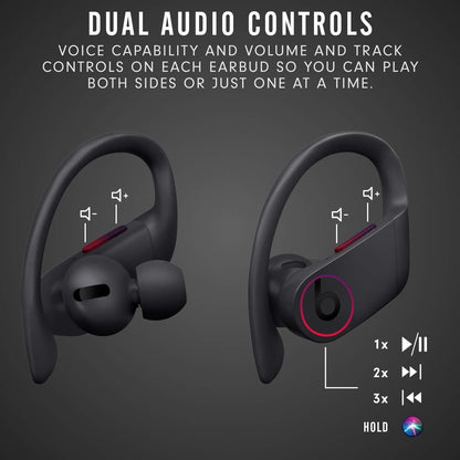 Powerbeats Pro Totally Wireless & High-Performance Bluetooth Earphones Black (Renewed)