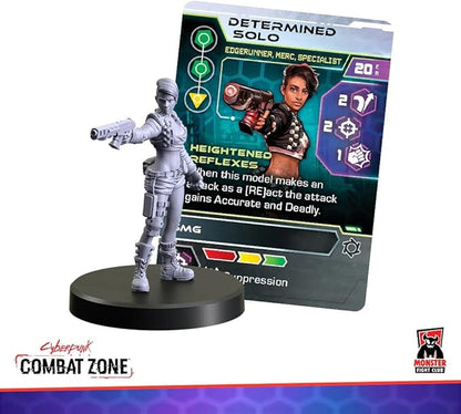 Monster Fight Club Cyberpunk Red Combat Zone Miniatures: Edgerunners 2 Starter Gang