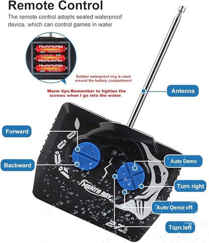 Pool Toys Remote Control Stingray Diving into Water High Simulation Robot Manta ray Lights Rechargeable Battery Remote Control Bathtub Summer Pool Toys Great Gift RC Boat for 8-12 Year Kids Pink