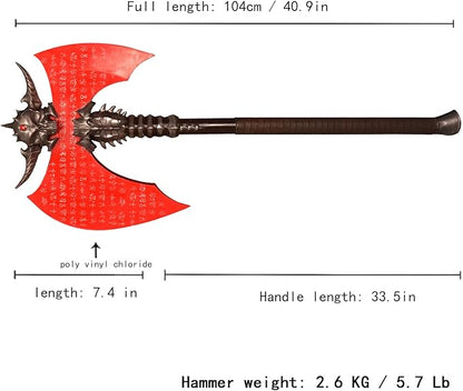 Perfect Replica of Doom Eternal Betrayer Hammer/Raider Axe/Crucible SwordGame Cosplay Props-Fantasy Anime Sword