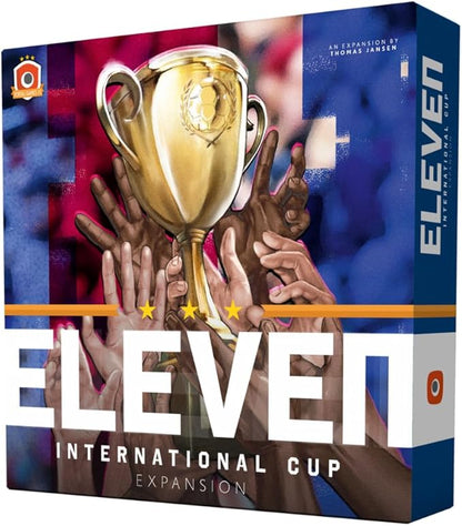 Eleven Football Manager Board Game Expansions Bundle: Unexpected Events Stadium International Cup and International Players Expansions (4 Items)