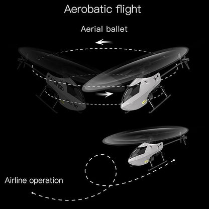 GoolRC C129 V2 RC Helicopter 4 Channel Remote Control Helicopter with 6-Axis Gyro 2.4Ghz RC Aircraft with 3D Flips Altitude Hold One Key Take Off/Landing for Adults and Beginners