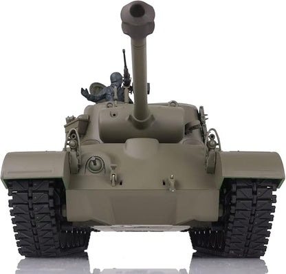 TOUCAN RC HOBBY US in Stock 2.4Ghz Henglong 1/16 Scale 7.0 Plastic Ver M26 Pershing RTR RC Tank Model 3838 BB Airsoft That Shooting BB Bullets