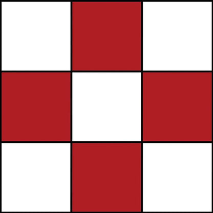 Bobby Fischer Tournament Roll Up Travel Chess Board - 20 inches - Mousepad Style with Red Squares by WE Games