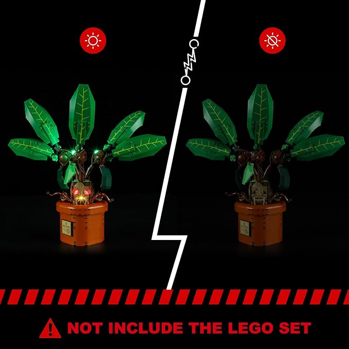 BRIKSMAX Light Kit for Lego-76433 Mandrake Plant- Compatible with Lego Harry Potter Building Set- Not Include Lego Set