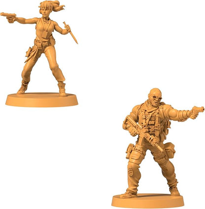 Army of The Dead - A Zombicide Game Join The Mercenaries in a Heist Through Zombie-Infested Las Vegas! Cooperative Strategy Game Ages 14+ 1-6 Players 60 Minute Playtime Made by CMON