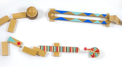 DJECO - Zig &amp Go 48-Piece Set - Building Intricate Marble Tracks - Stimulates Creative Thinking - Engaging Play for Intellectual Growth - Educational STEM Learning - Ages 8+ Years