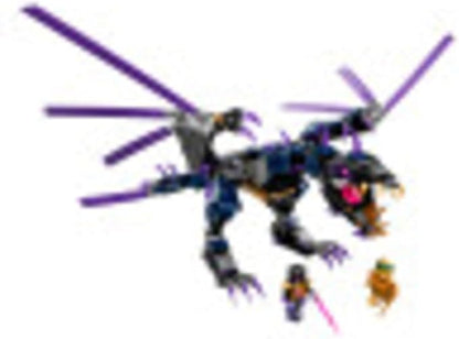 LEGO NINJAGO Legacy Overlord Dragon 71742 Ninja Playset Building Kit Featuring Posable Dragon Toy New 2021 (372 Pieces)