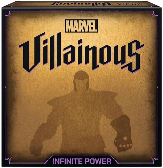 Ravensburger Marvel Villainous: Infinite Power Strategy Board Game - Engaging Brain Teaser for Ages 12 &amp Up | Unique Marvel Characters | Adjustable Difficulty | Great for Marvel Fans