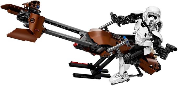 LEGO Star Wars Scout Trooper &amp Speeder Bike 75532 Building Kit
