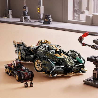 Sport Racing Car Building Block Sets for Adults 1:14 Race Supercar Toys Kits Collectible MOC Model Construction Ideas Birthday for Boys Teens Men Age 8-12 12-1614 14+