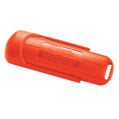 UST BlastMatch Fire Starter with One-Handed Operation and Lightweight Design for Camping, Hiking, Emergency and Outdoor Survival, Orange