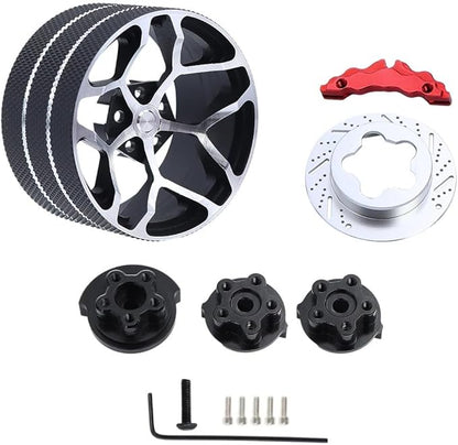NB4 Metal Transmitter Protector Frame/Remote Control Metal Base/Transmitter Hand Wheel for Flysky Noble NB4 Remote Control Upgrade Parts (Style 10)