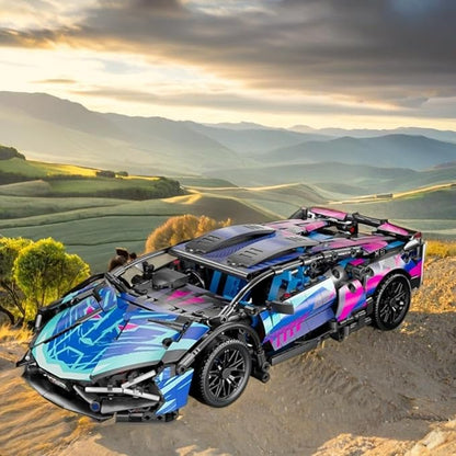 Sport Car Building Block Sets for AdultsTechnical Race Car Collectible 1:14 Model Scale Engineering Toy Racing Cars Birthday for Men Boys Teens Age 8+ 8-12 12 13 14 14+