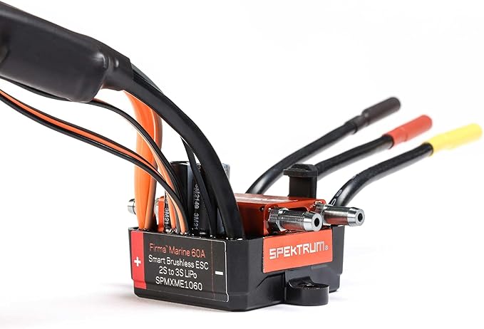 Spektrum Accessories 90 Amp Smart Brushless Marine ESC SPMXME1060