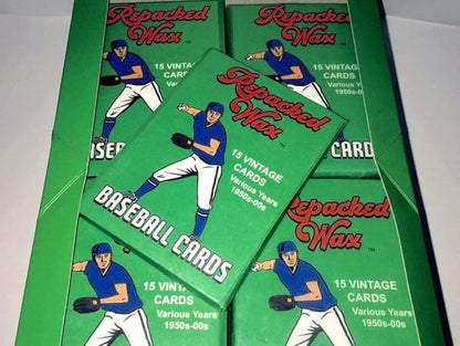 36-Pack Vintage Baseball Card Wax Box