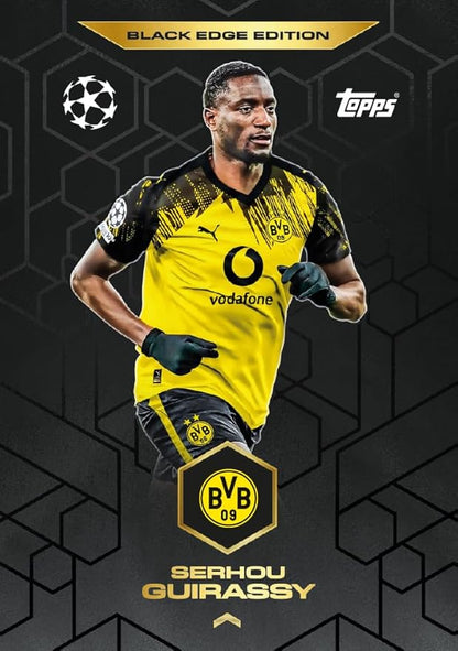 Topps UCC Match Attax 2025/26 - Mini Tin - Global Goalscorers - contains 28 Match Attax cards plus a random Star Boy LE and 3 exclusive 'Worldies' LE cards.