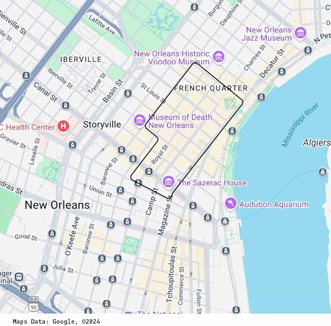 New Orleans Outdoor Escape Room | French Quarter Scavenger Hunt | Gifts for Adults &amp Families | 1-6 Players 2-3 Hours 1.5 Miles Walking Distance